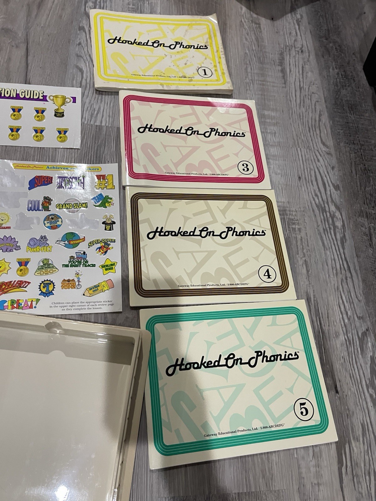 Hooked On Phonics Incomplete Set Cassette Tapes 1993 Educational Learning USED