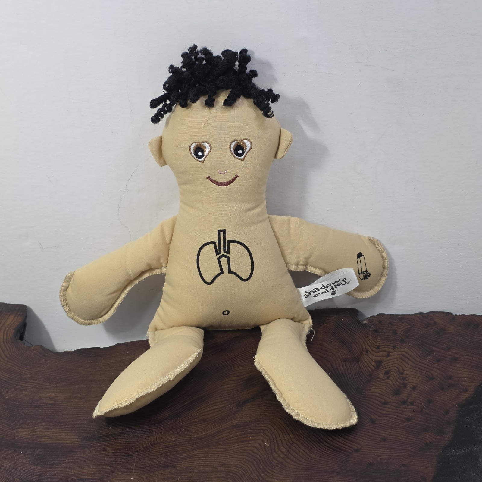 Shadow Buddies Lungs Anatomy Plush Doll Educational Respiratory System Toy