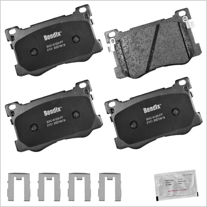 Bendix Priority 1 Ceramic Brake Pads For Genesis G80 Kia K900 2018 2020