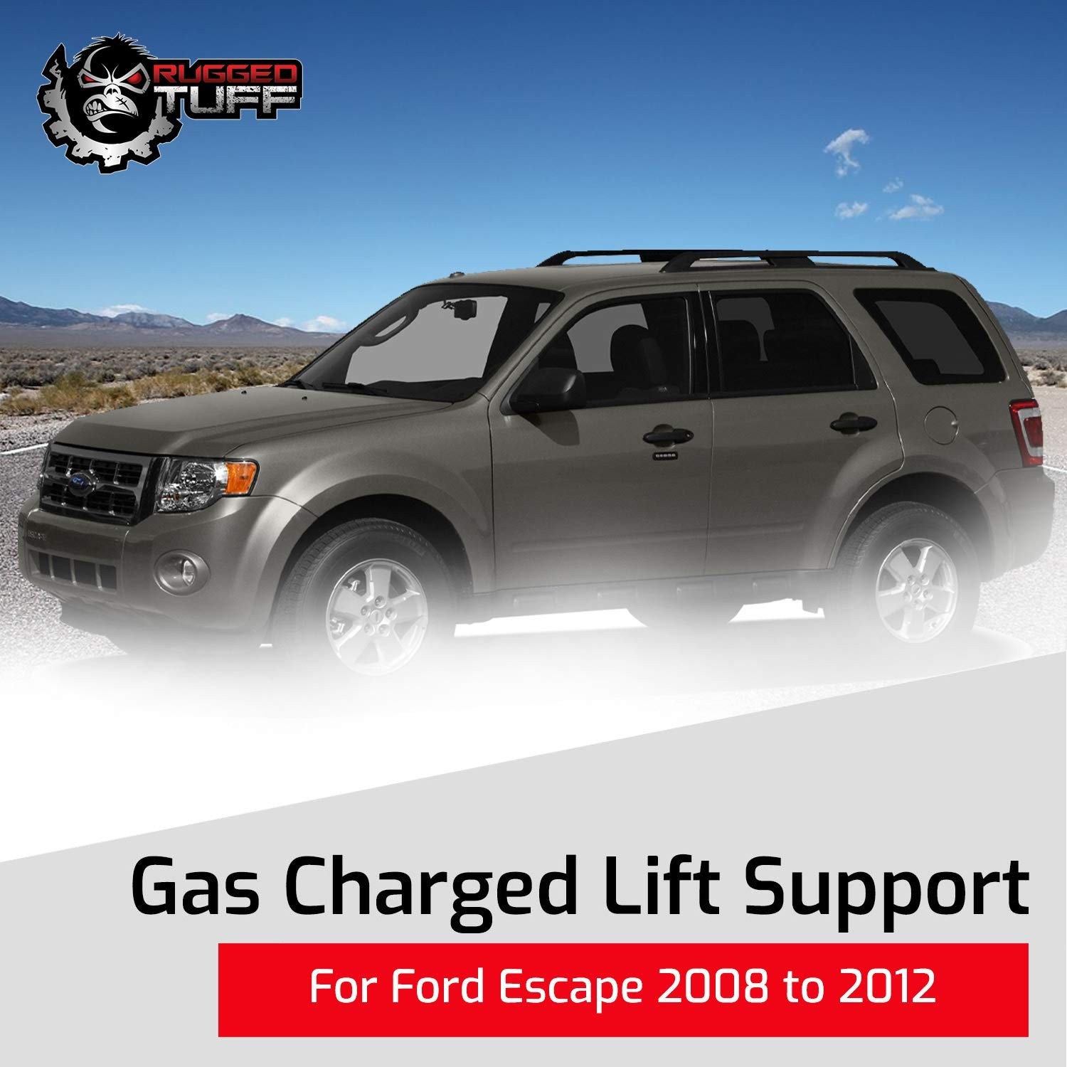 Rear Back Window Glass Lift Support Shocks Struts for 2008-2012 Ford Escape, …