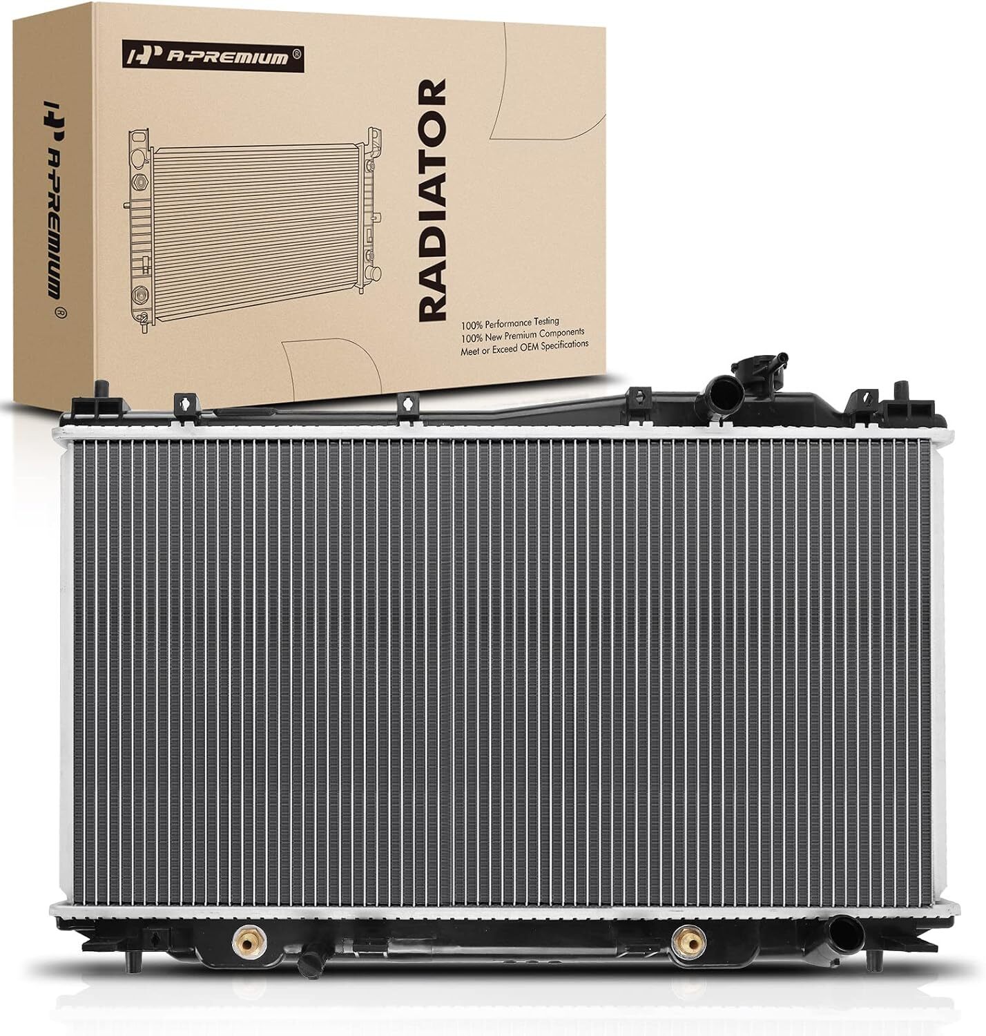 APM Engine Coolant Radiator Assembly with Transmission Oil Cooler –