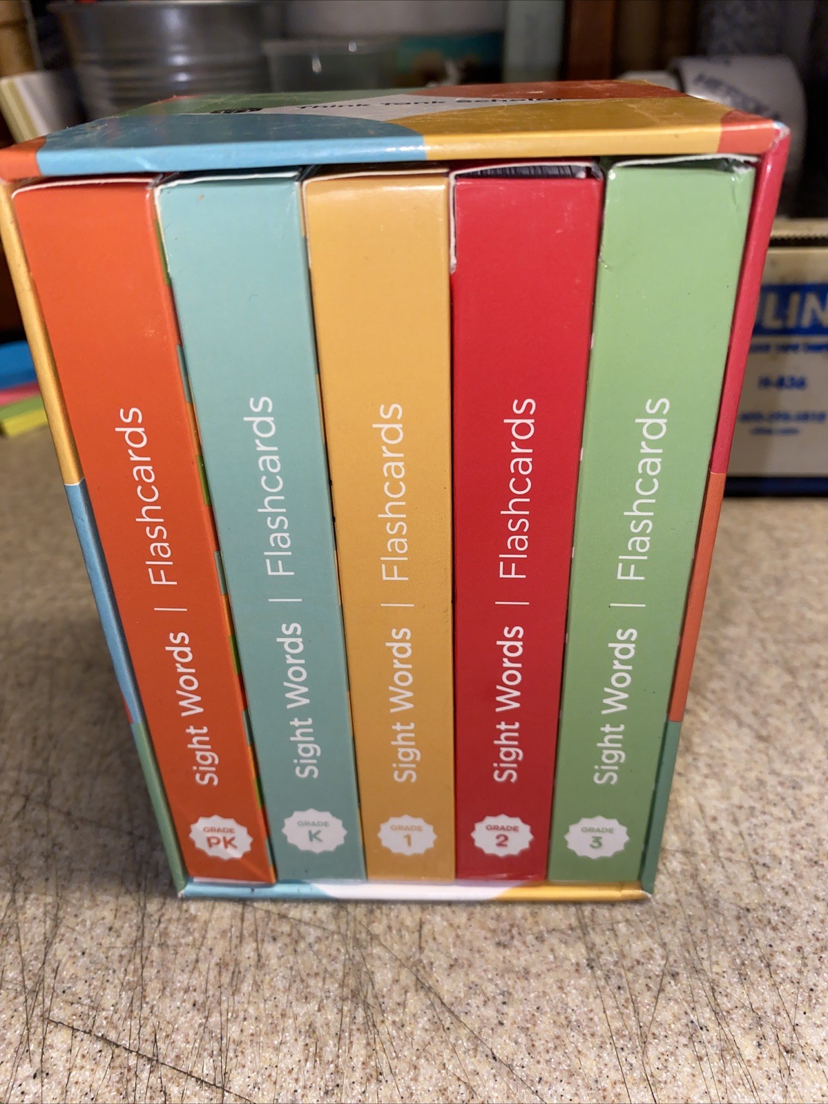 Think Tank Scholar 520 Sight Words Flash Cards Grades PK To Grade 3 COMPLETE