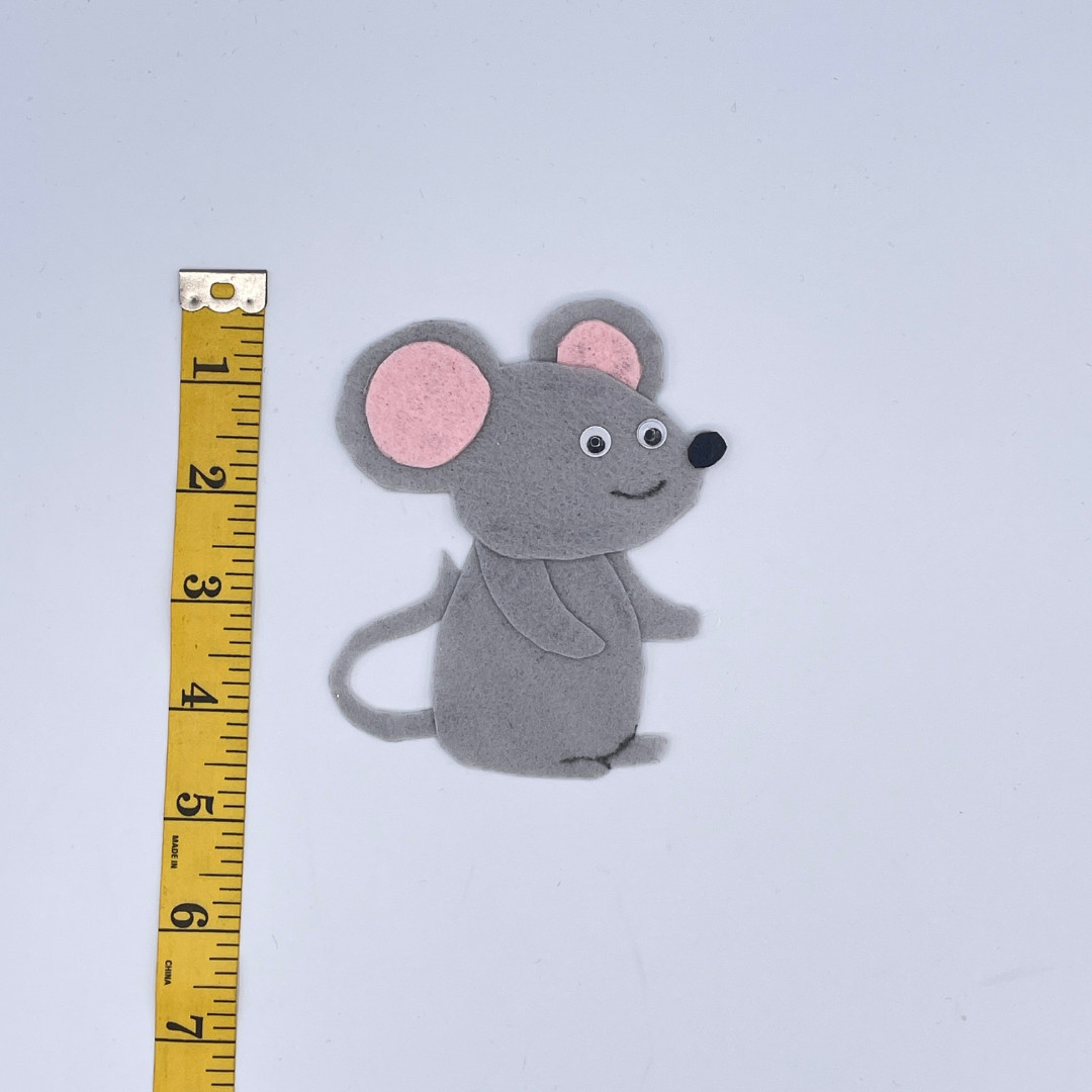 Mouse Shapes Felt Set | Storytelling and Shape Recognition Fun
