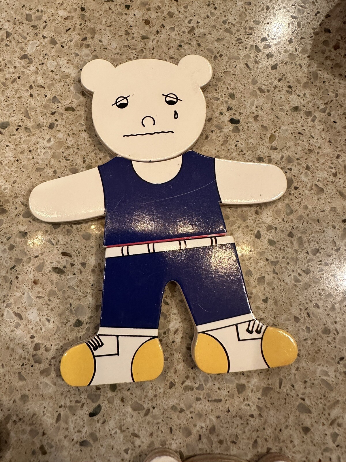 Small World Toys ~Moody Bear Educational Puzzle Ages 3 and Up – 17 Pieces Ttl