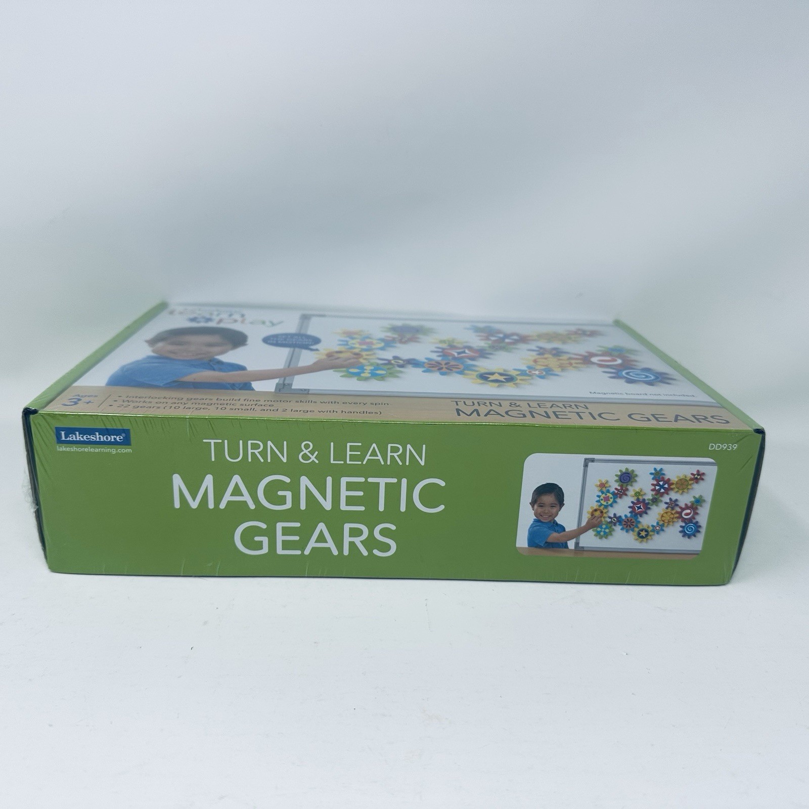Lakeshore Leran & Play Turn & Learn Magnetic Gears Ages 3+ Motor Skills Sealed
