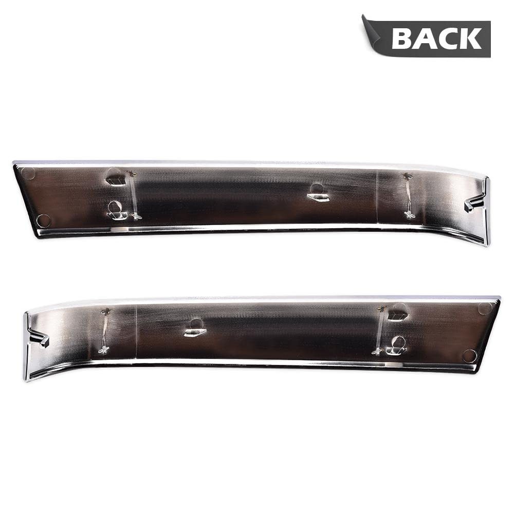 PIT66 Grille Trim Set, Compatible with 2003-2007 Chevy Silverado 1500 Classic HD