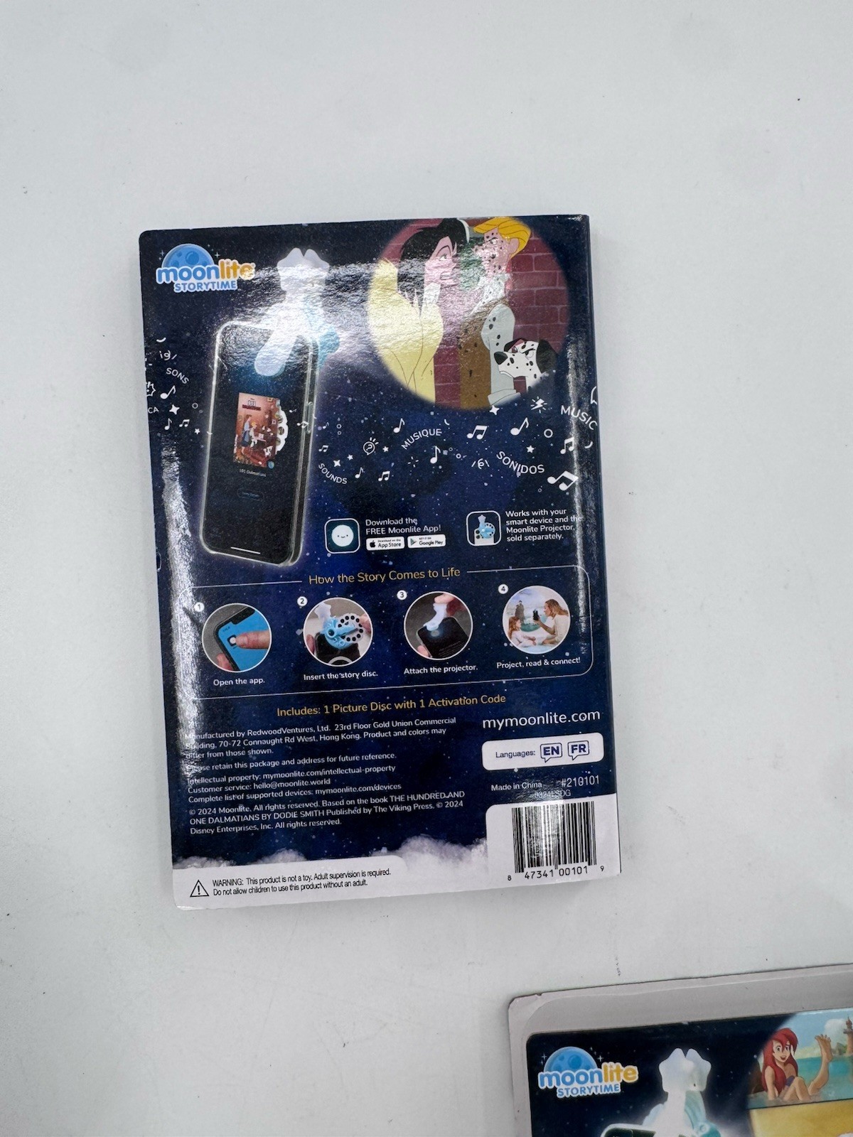 Disney Moonlite Story Reel Storytime Projector Lot of 3 Fast Shipping
