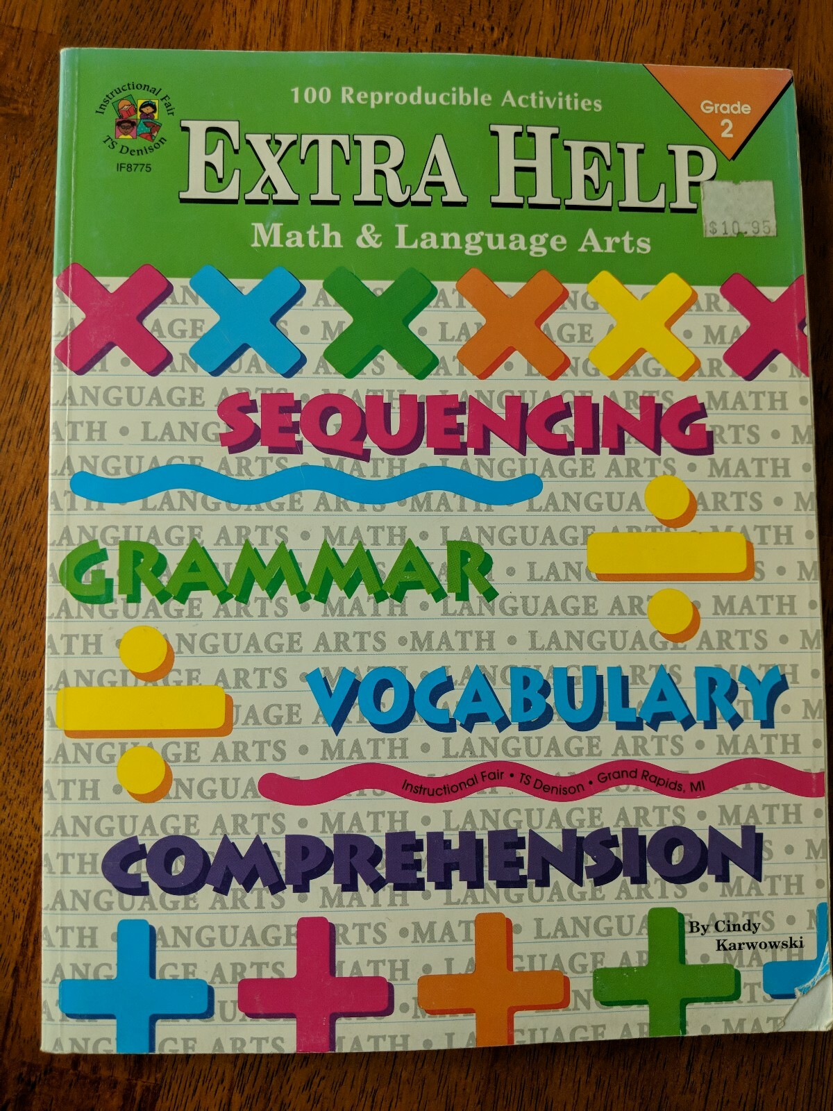 Practice Workbook Extra Help Math & Lang. Arts Gr. 2 100 Reproducible Activities