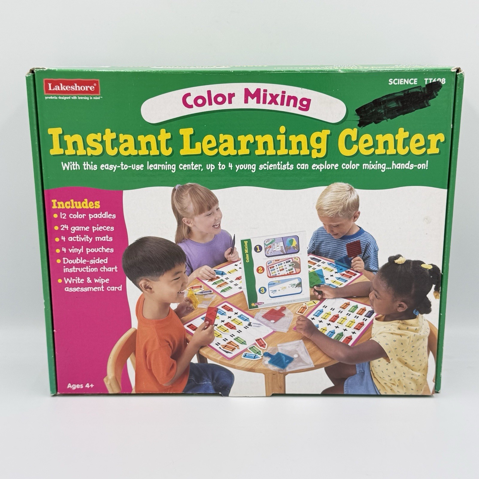Lakeshore Instant Learning Center COLOR MIXING TT698 Science Ages 4+ COMPLETE