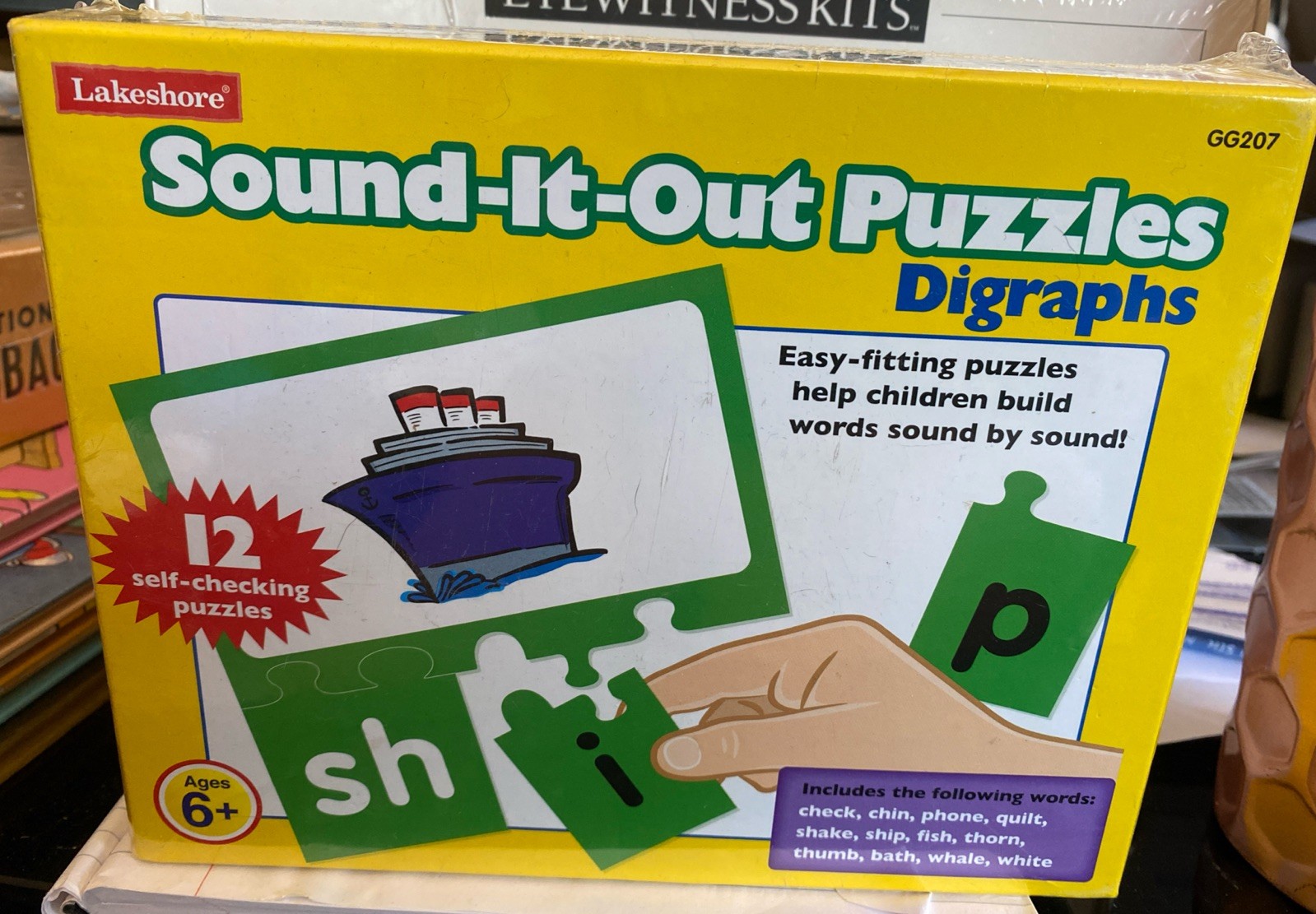 SOUND IT OUT DIGRAPHS PUZZLES Ages 6+ Homeschool Tutor Centers Independent GG207