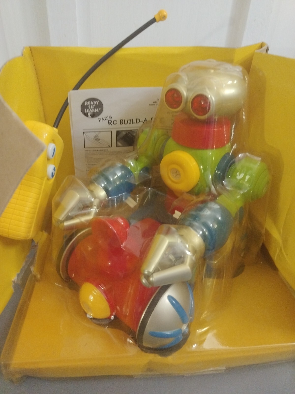 Robot Ready Set Learn Remote Control Bot 14 Piece Pazs Rc Build A Bot Discovery