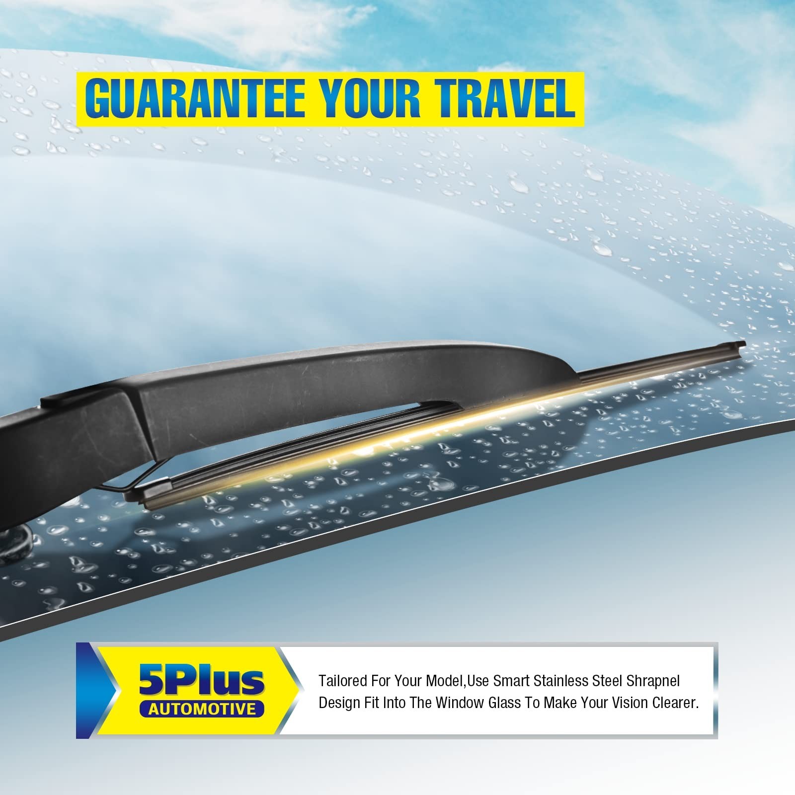 5 PLUS® 14″ Rear Wiper Blade Replacement for BMW X5 2022 2021 2020 2019 /Vo