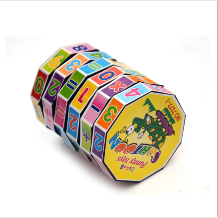 Math Learning magic number square Plastic Creative Mathematical Digital Cube Toy