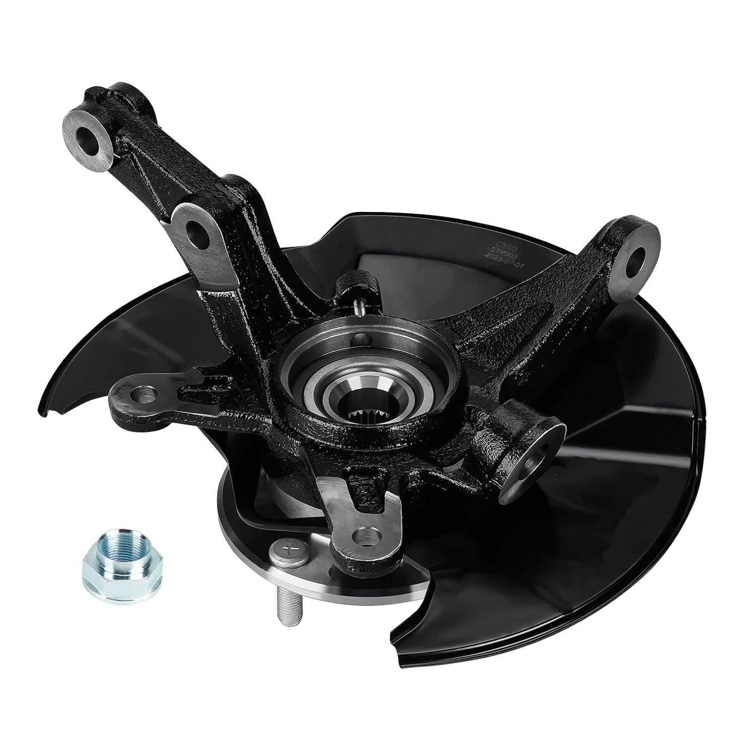 Front Right Steering Knuckle & Wheel Bearing Hub Assembly Fit for Honda Civic 20