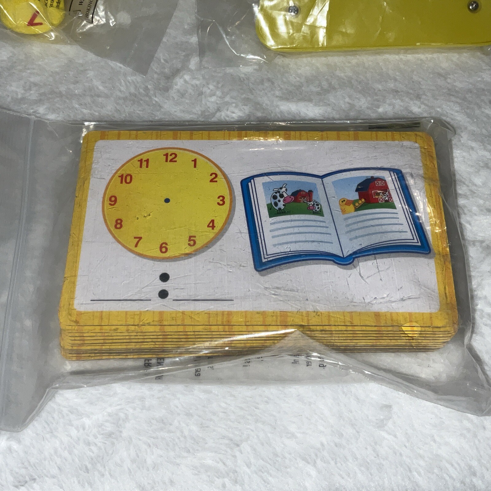Learning Resources Time Activity Set 41 PCS, Ages 5+ Multi-Color Game NOBOX NEW