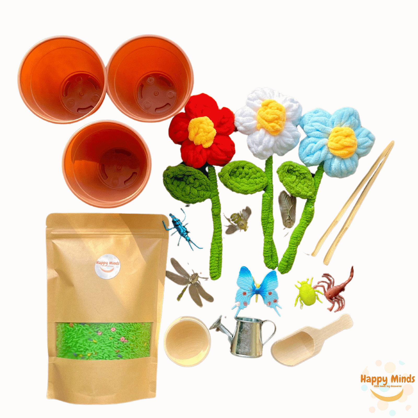 Garden of Flowers Sensory Bin (4 cups) | Spring Sensory Bin, PretendSensory Play