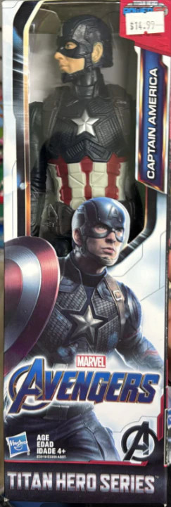 Marvel Avengers: Endgame Titan Hero Captain America Action Figure