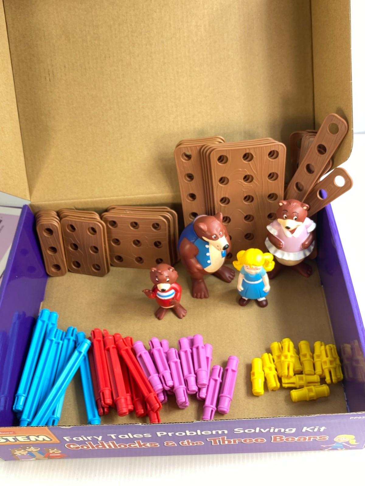 LAKESHORE STEM FAIRY TALES PROBLEM SOLVING KIT Goldilocks and Three Bears Read