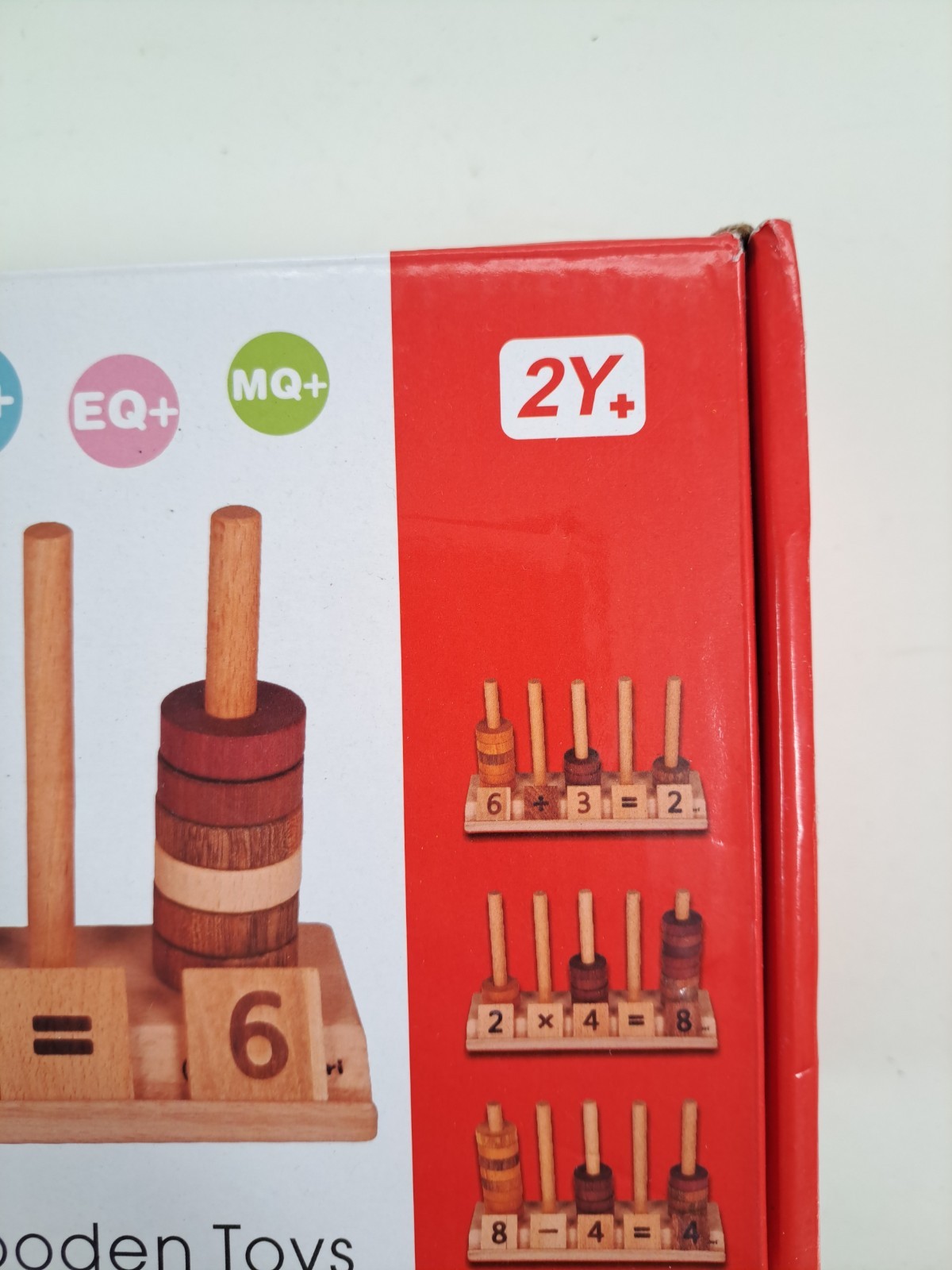 Digital Pillar Kids Wooden Math Activity