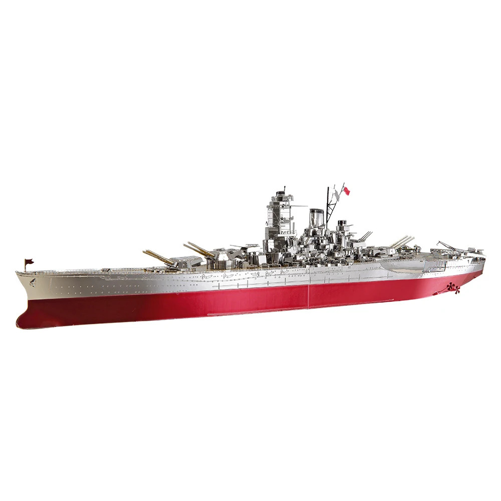 3D Metal Puzzle Battleship Model Building Kits Boat Teens Brain Teaser Gift