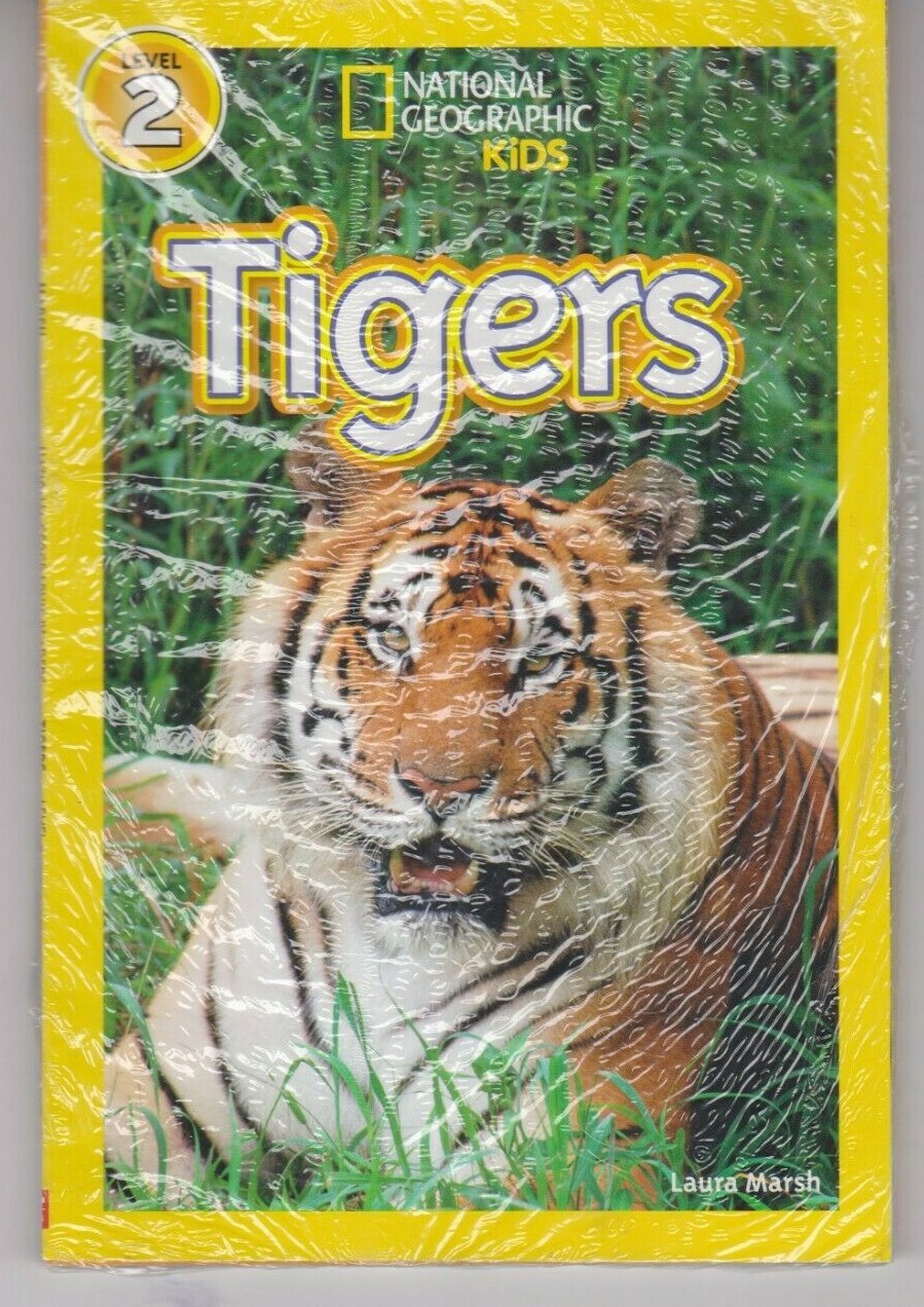National Geographic Kids-3 book set- Cheetahs-Monkeys and Tigers