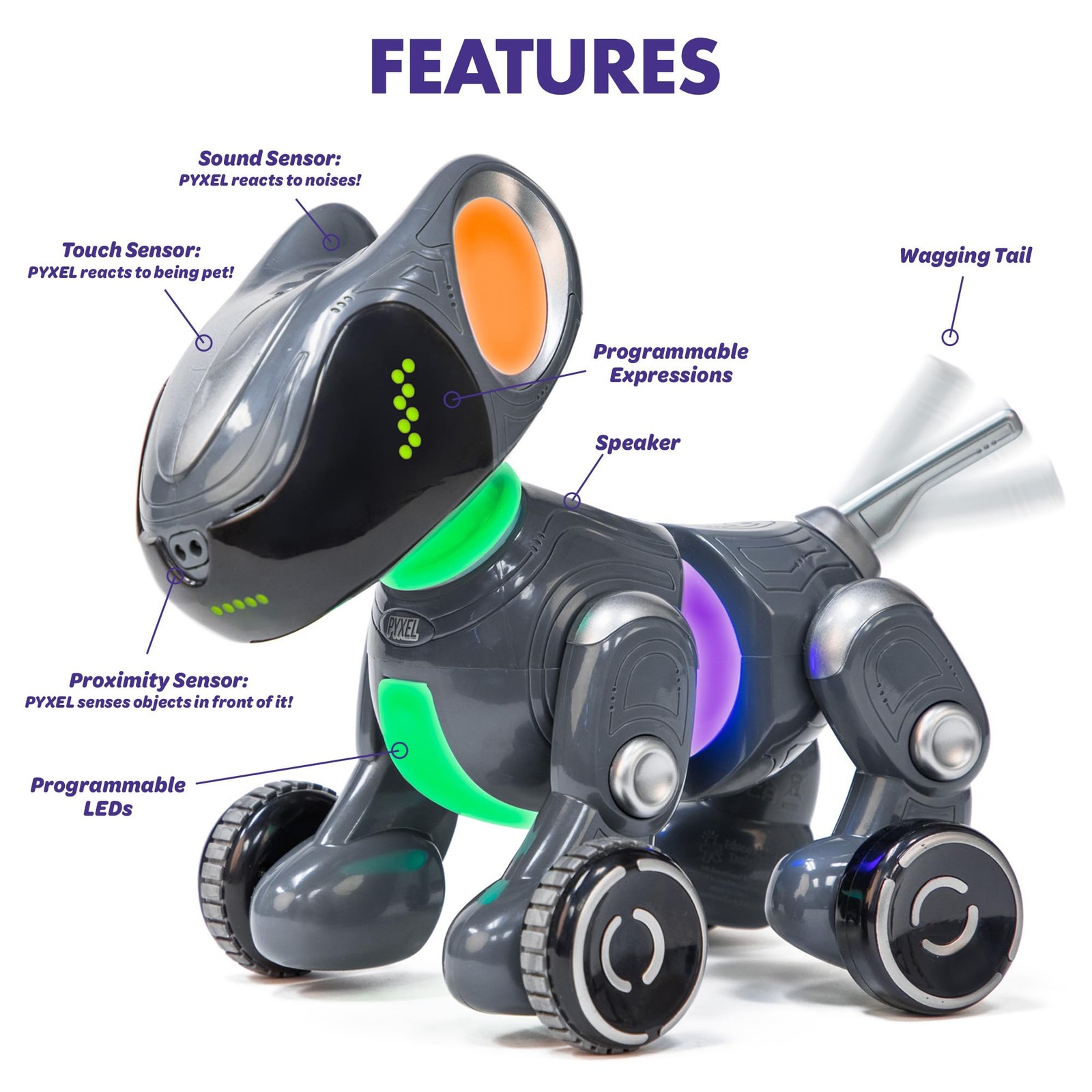 Educational Insights PYXEL A Coder’s Best Friend – Coding Robots for Kids, NEW