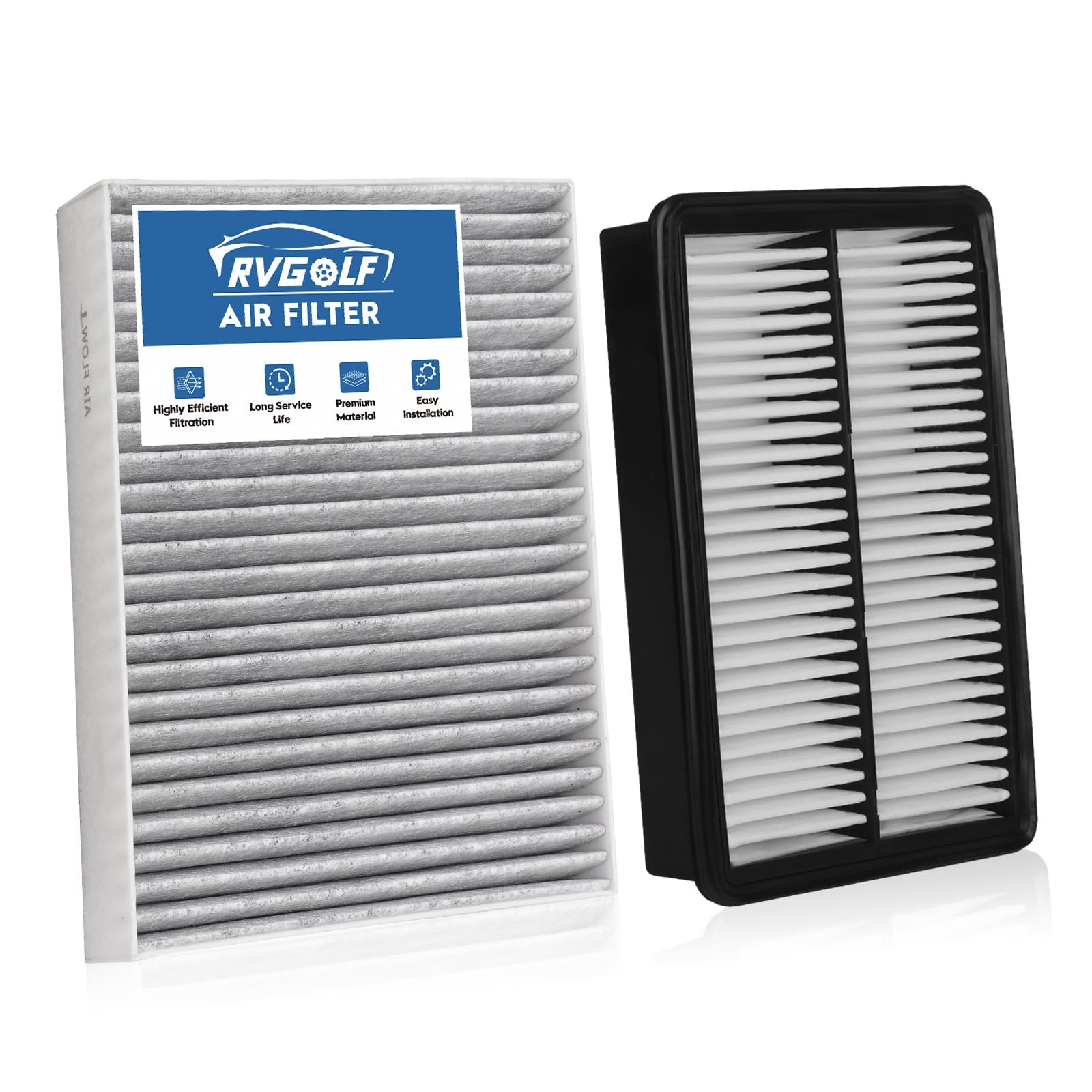 Engine+Cabin Air Filters 2015-2019 Hyundai Sonata 2.4L Gas Not Hybrid CF12151