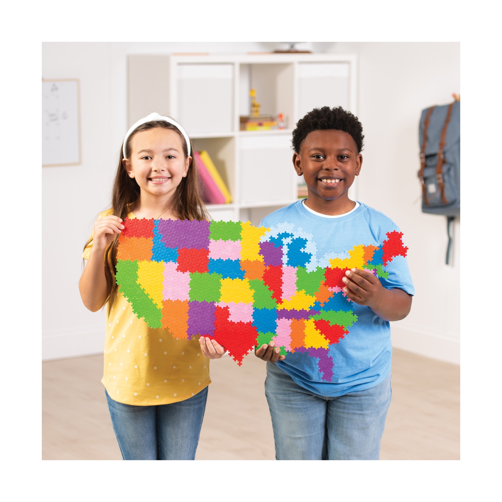 New – Plus-Plus Puzzle By Number – Map of the United States: 1400 Pcs – Ages 5+