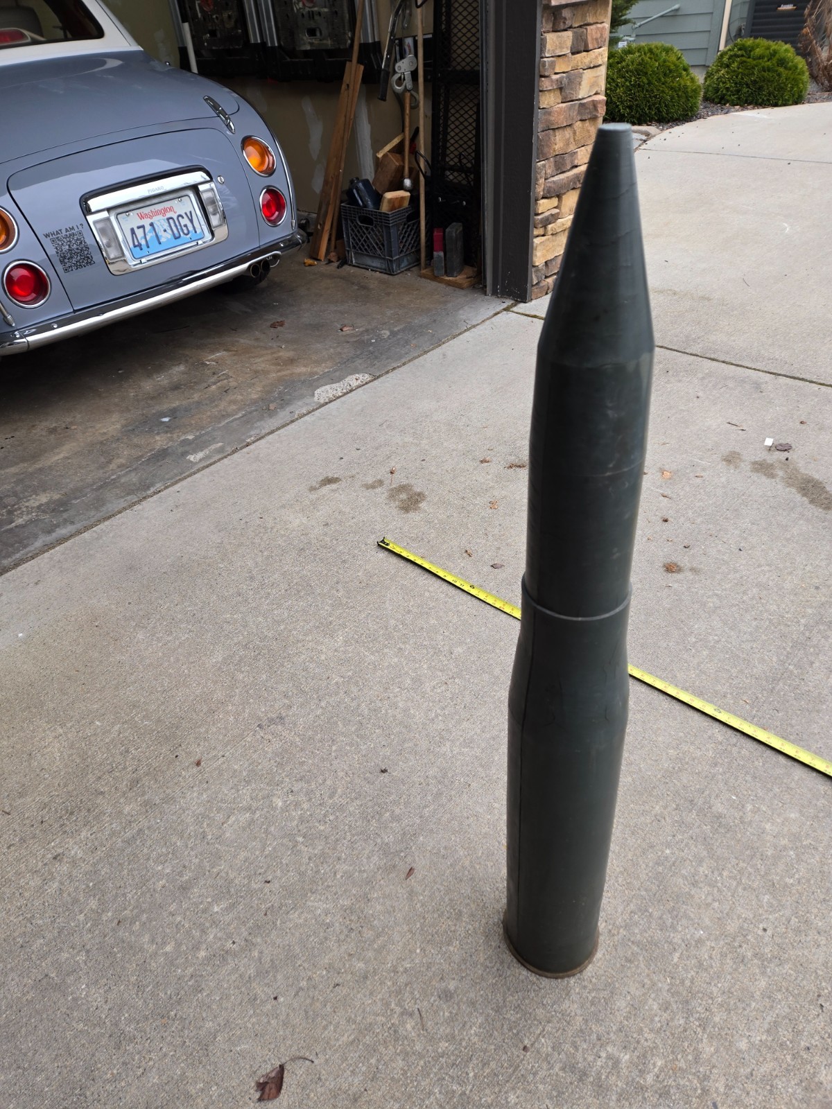Soviet Russian T54 T55 Fake Dummy Training Tank Round Giant Bullet Mosin Nagant