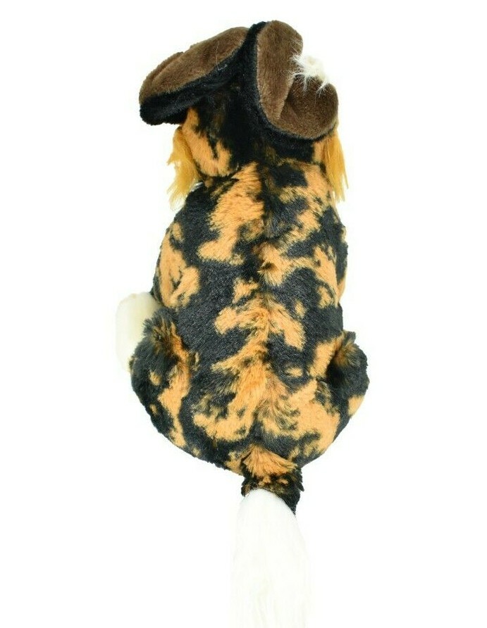 African Wild Dog, Soft Plush Stuffed Animal, Realistic Figure 9″ F899