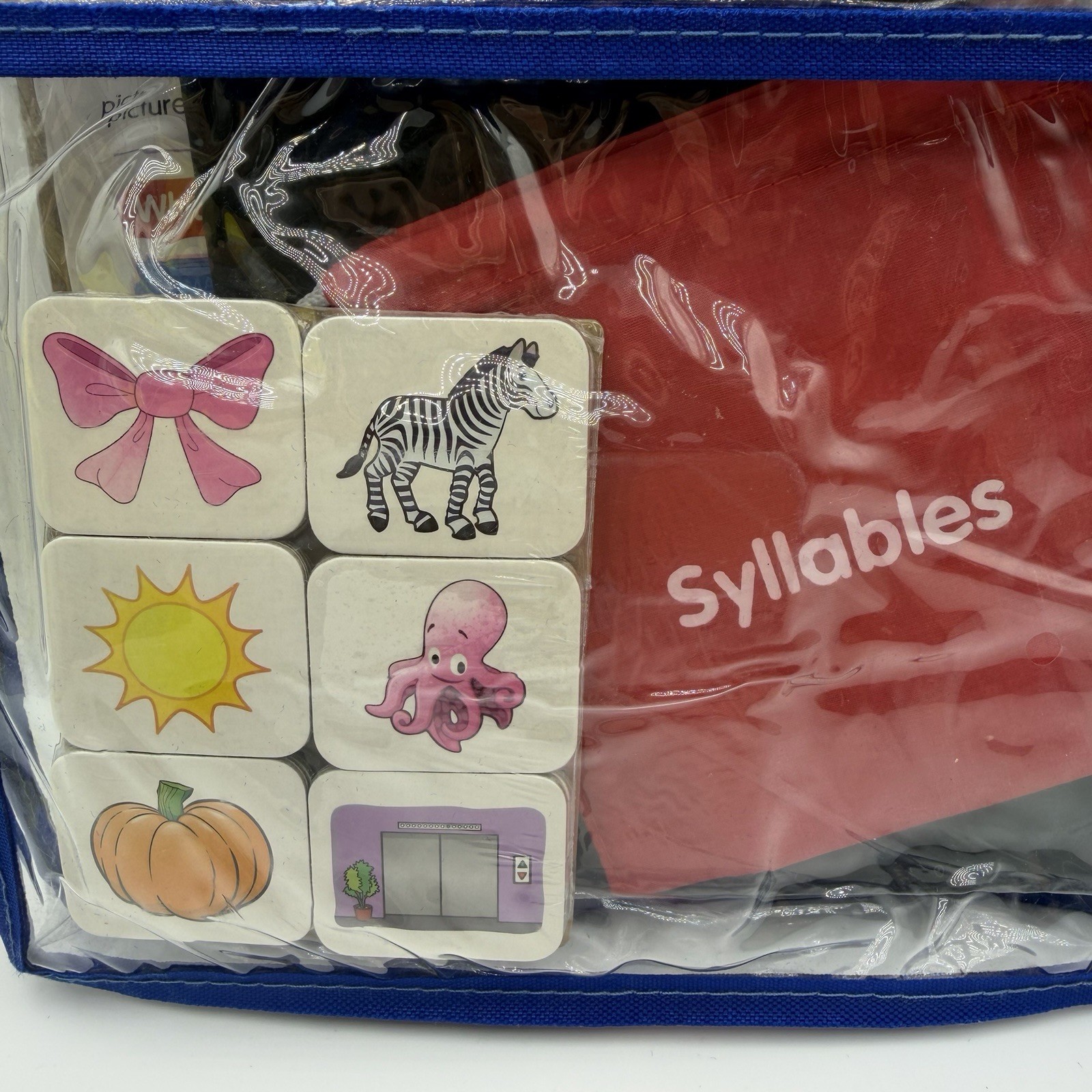 New Open Bag Lakeshore Syllables Family Engagement Language Pack Education Game