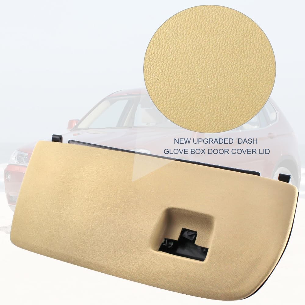 COOL STAR 51166839001 Beige Dash Glove Box Door Cover Lid Compatible with BMW X3