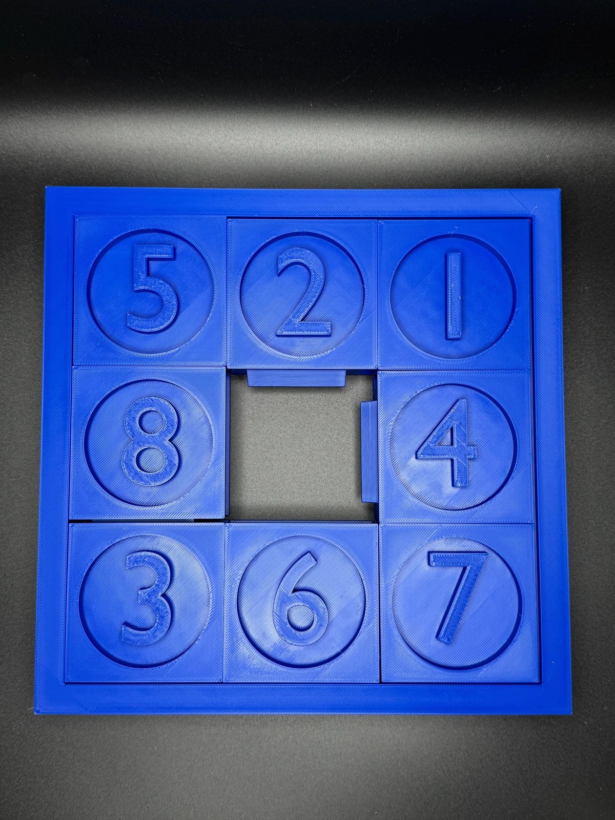 Sliding Puzzle – 3D High Quality Print for Endless Fun – Perfect Gift for