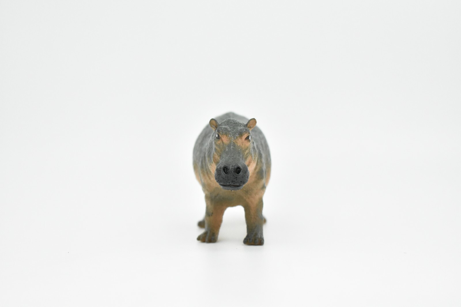 Hippo, Museum Quality, Toy, Plastic Replica, Hand Painted 5″ CWG183 BB44