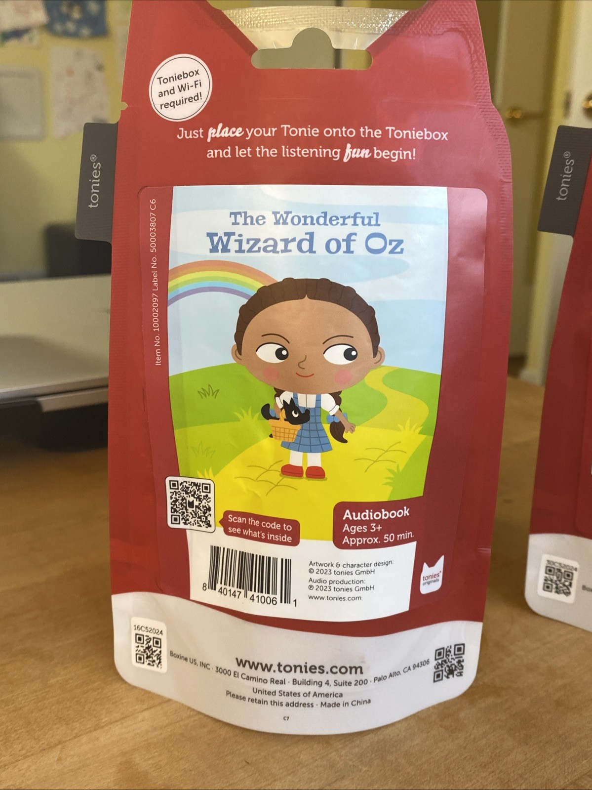 Tonies THE WONDERFUL WIZARD OF OZ Audio Character Brand New Sealed