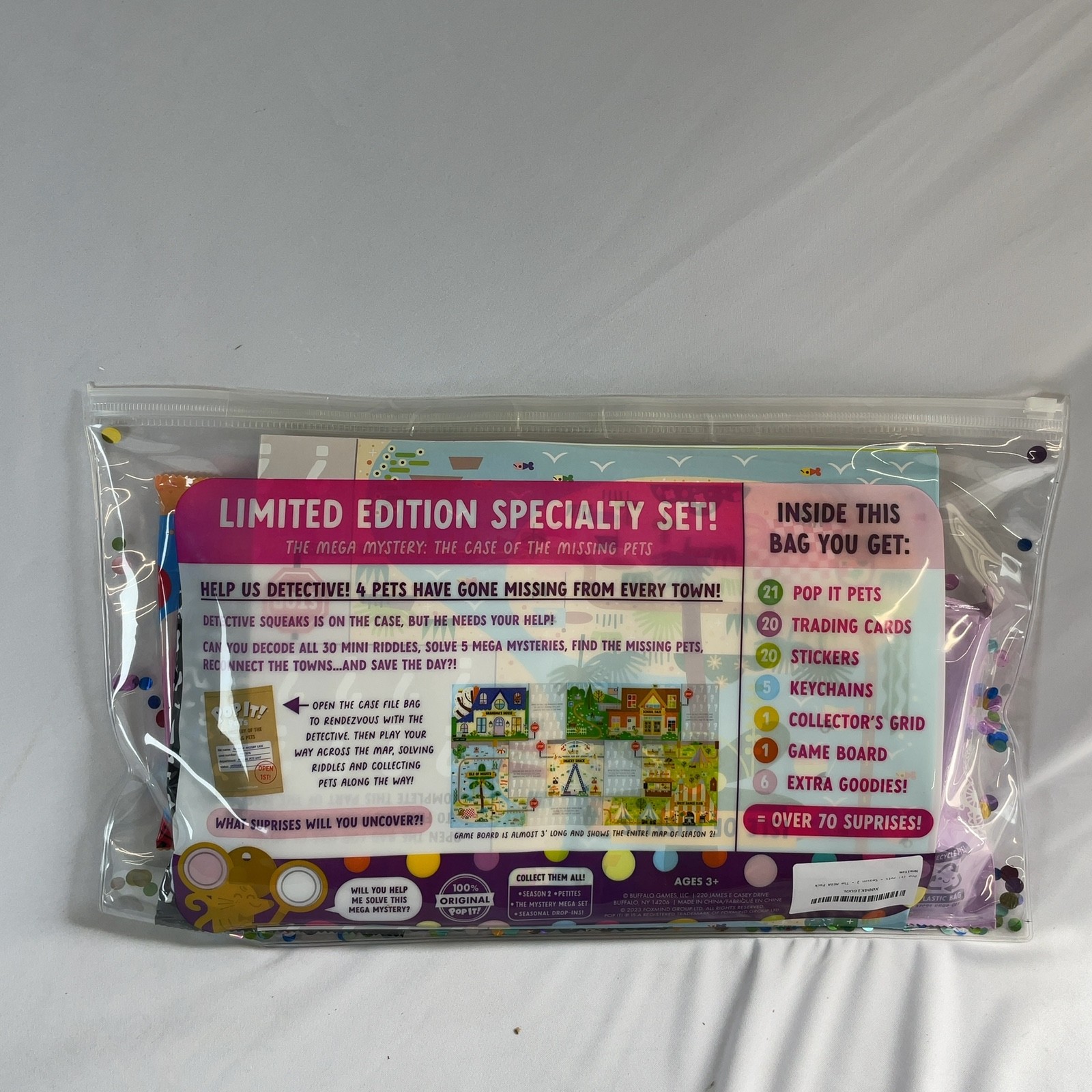 Pop It! Pets Mega Mystery Set Case of the Missing Pets