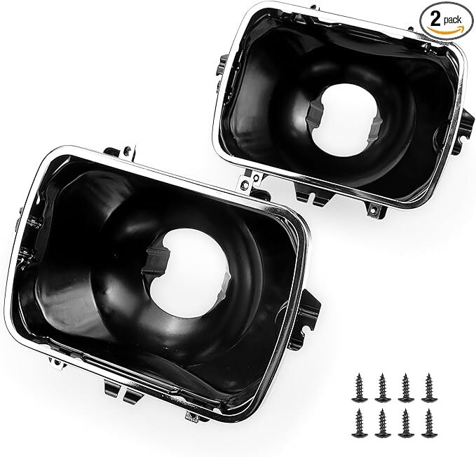 2PCS Headlight Bucket Kit, 5X7 Headlight Mounting Compatible with Chevy Express