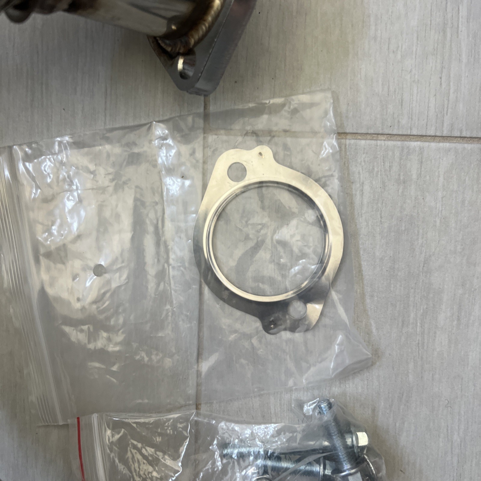 JDMSPEED New Turbocharger Y-Pipe Up Pipe Kit With Gasket . MISSING 1 SCREW