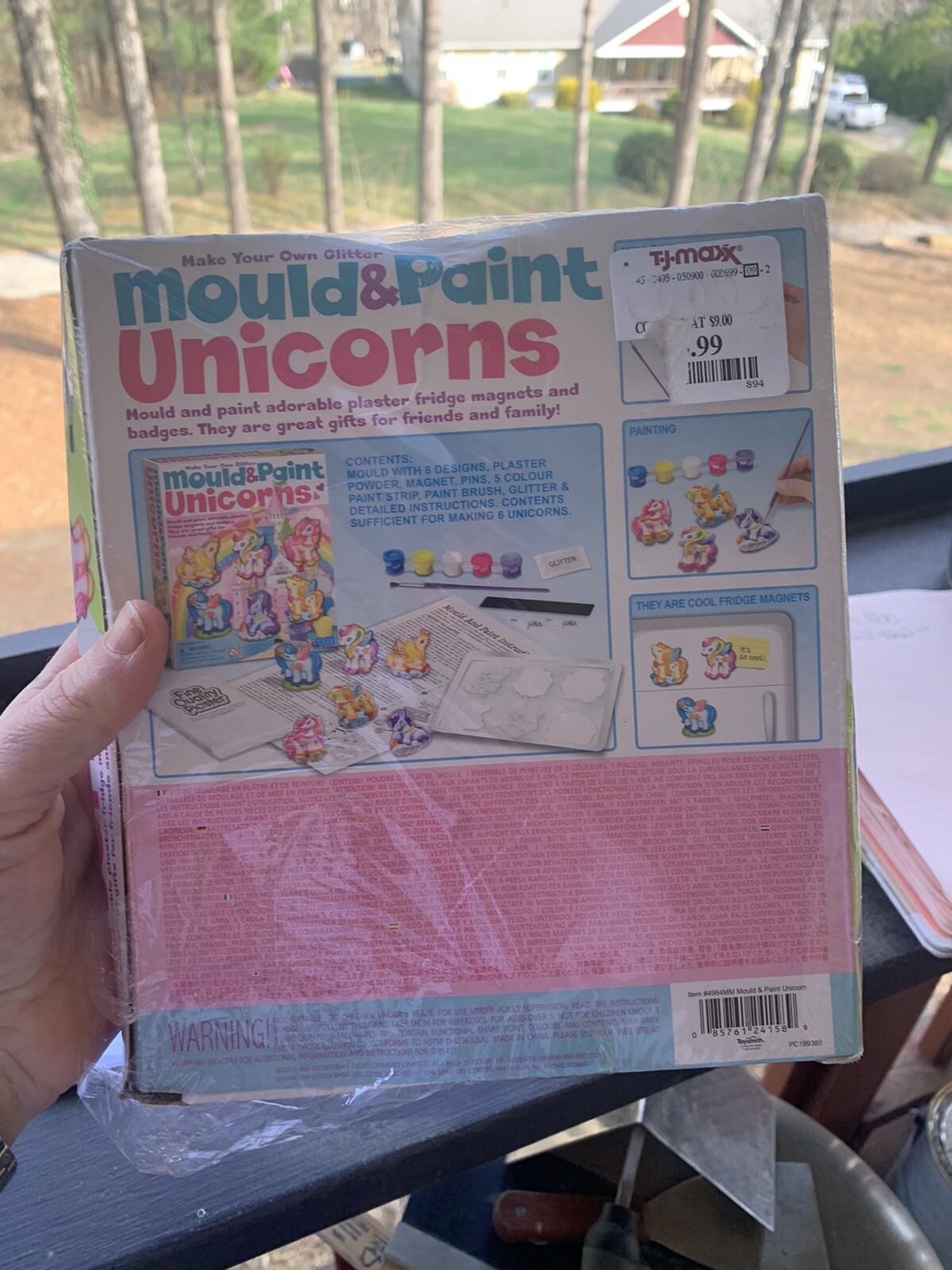 Mould And Paint Unicorn Art Activity. Fun For Ages 5+. NEW and SEALED