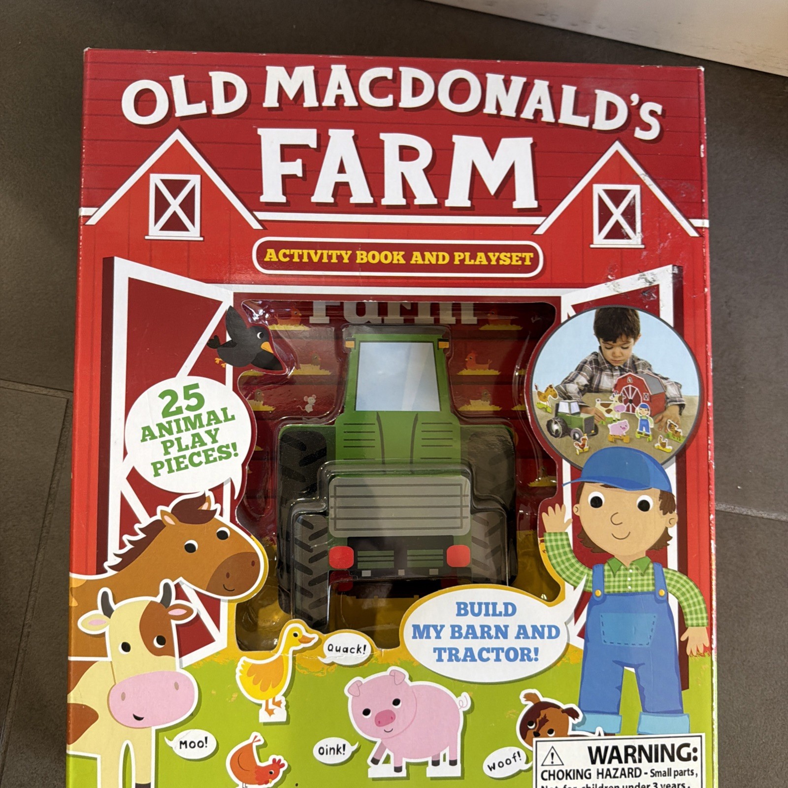 Old MacDonald’s Farm Parragon 2014 Activity Book and Playset READ