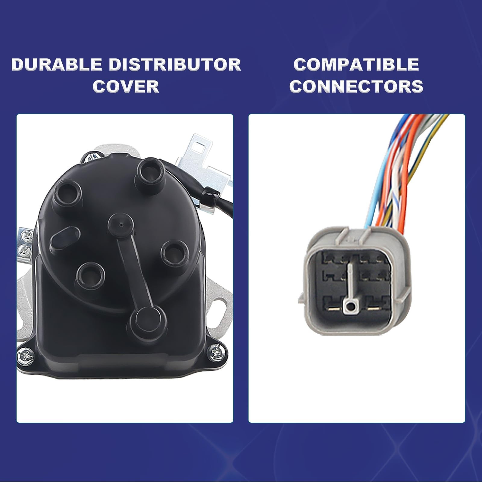 JDMON Ignition Distributor Compatible with Honda Civic 1996-1998,Civic del So…