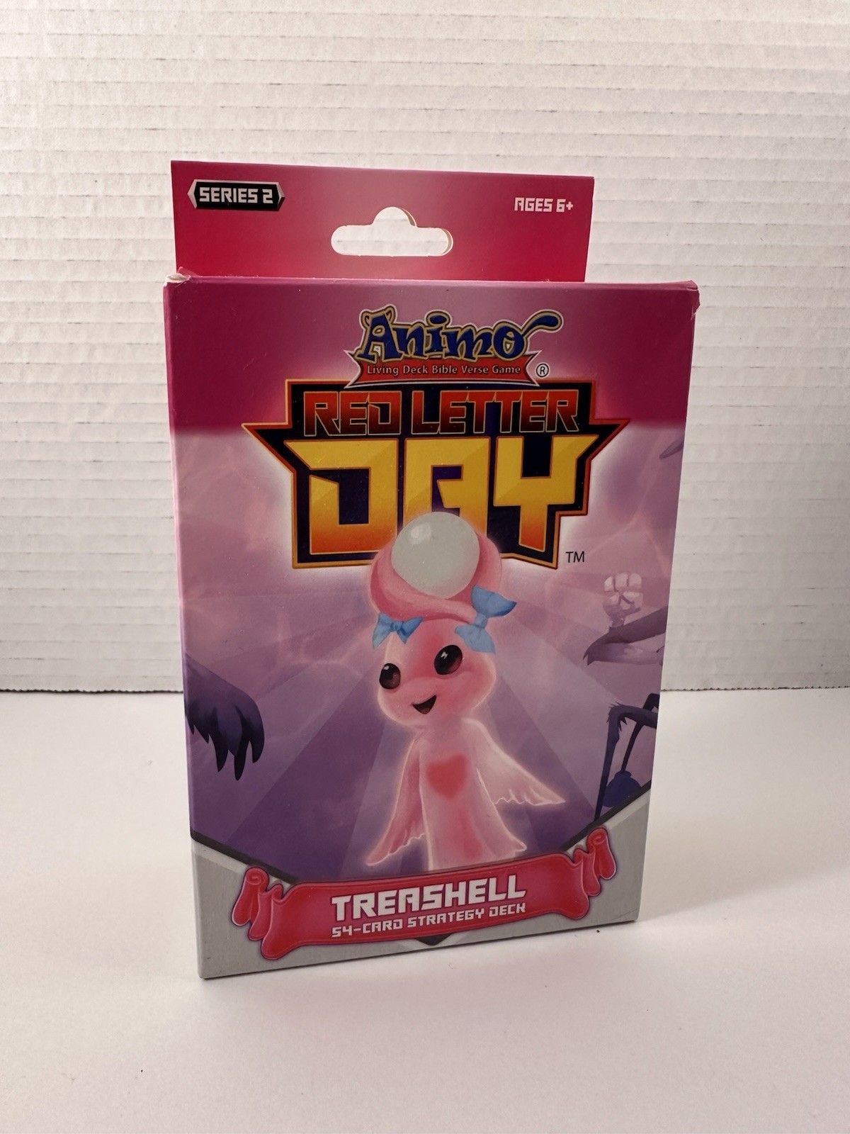 Animo Red Letter Day Treashell Strategy 54 Card Deck With Extra Cards Used