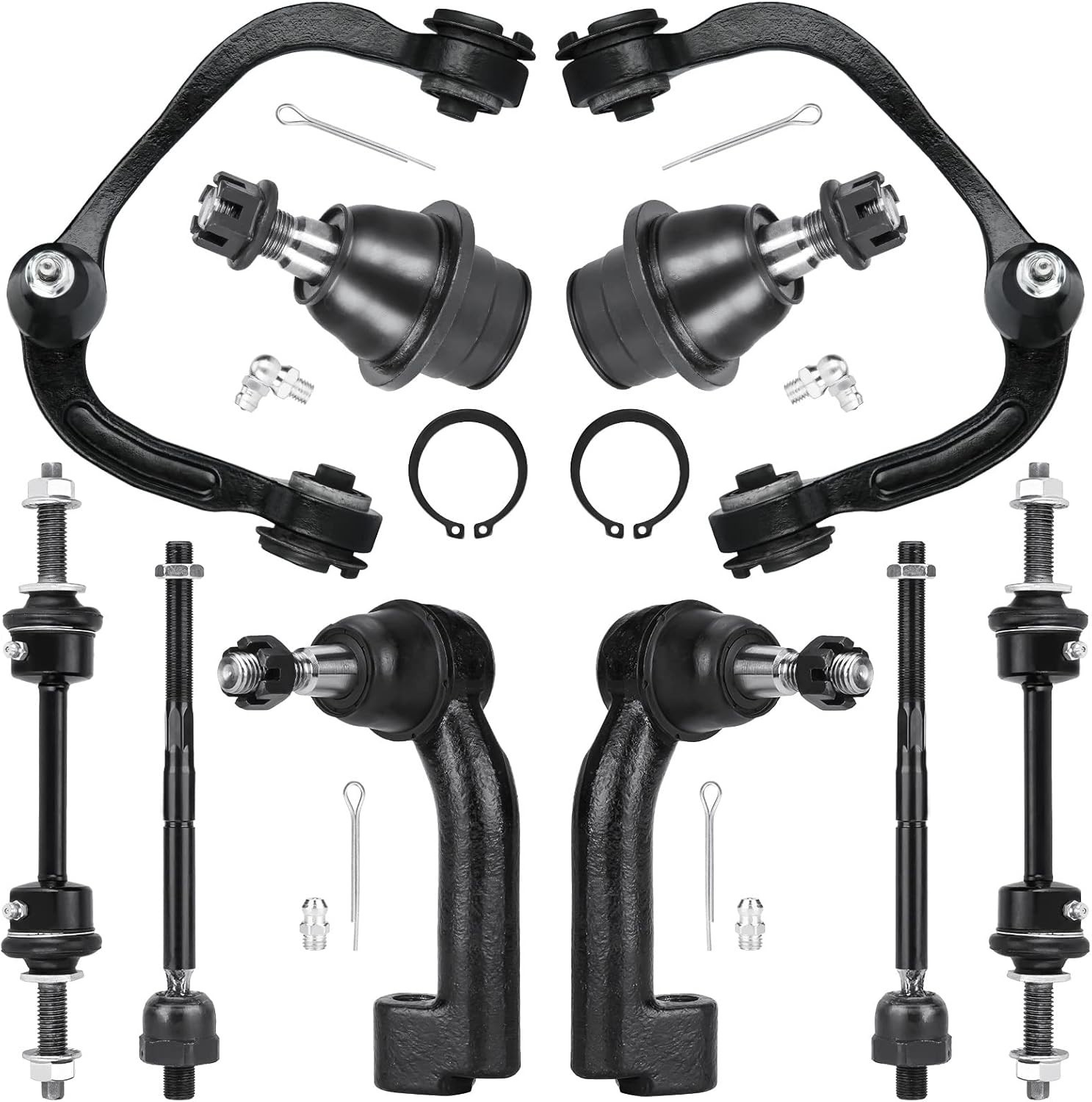 10PCS Front Upper Control Arm for Ford F150 4WD 2009-2014 w/Ball Joint K80306