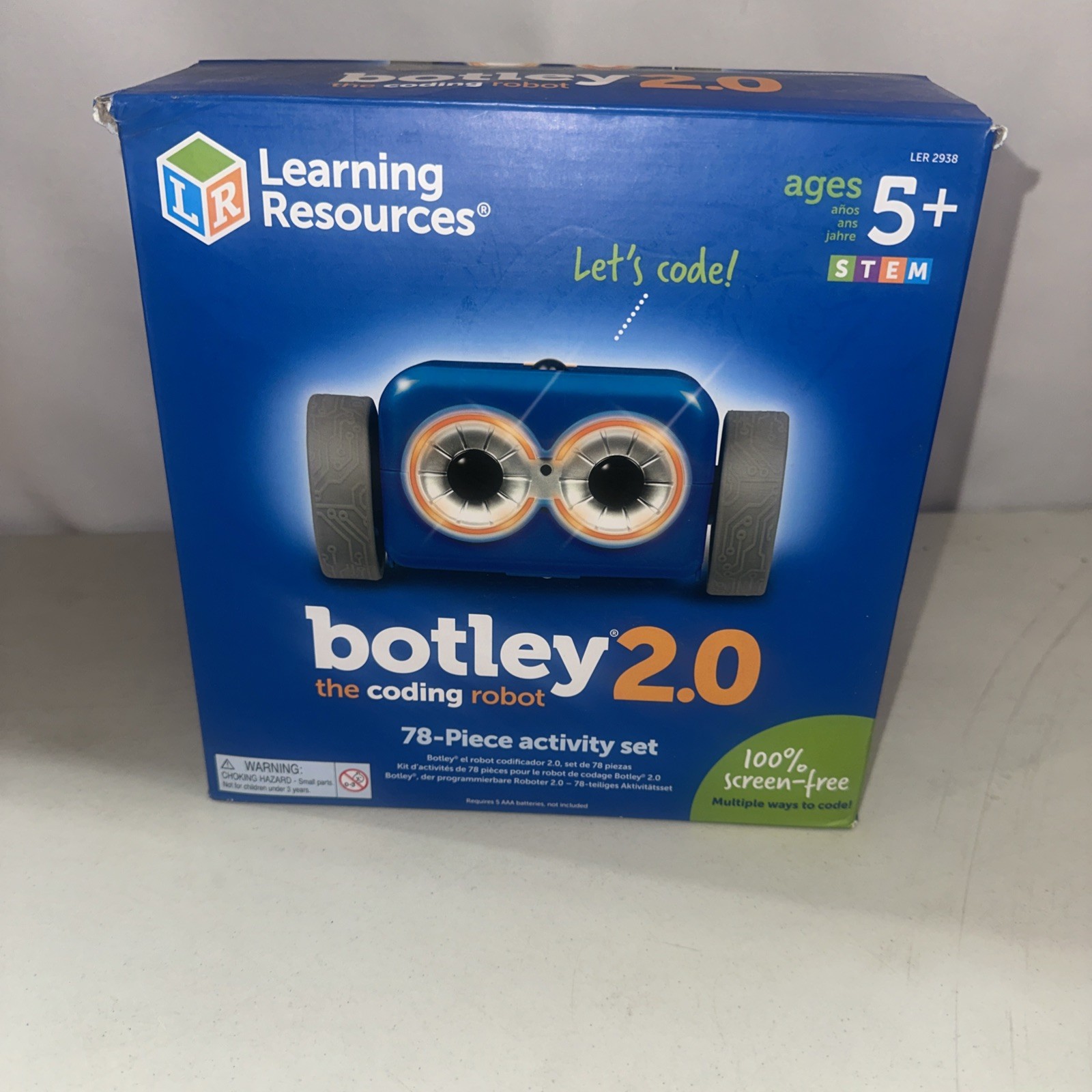 🕋 Botley 2.0 Coding Robot 78 Piece Activity Set Learning Resources🆕️👌‼️