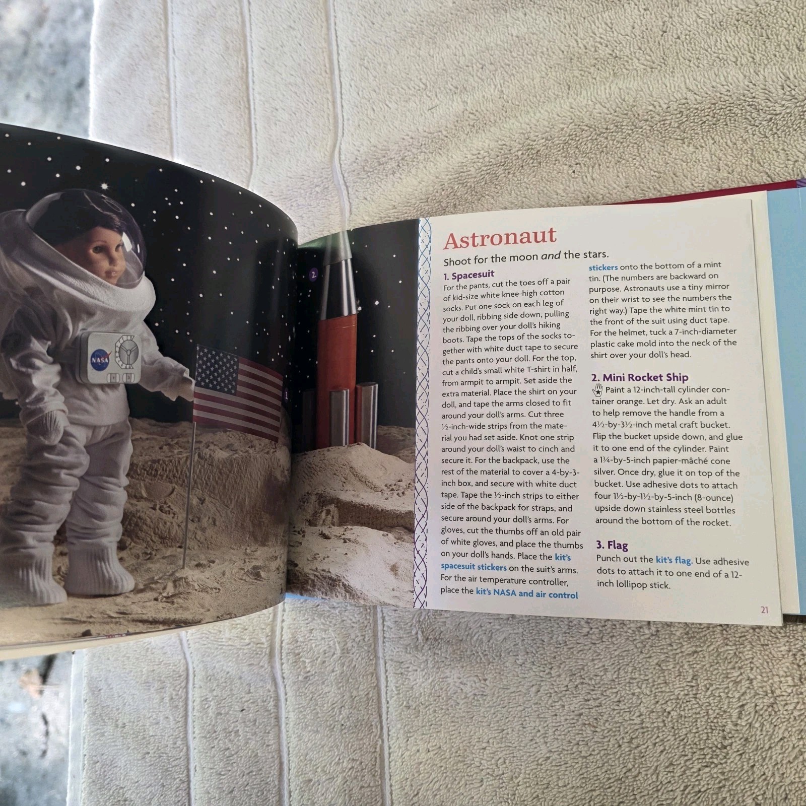 American Girl Doll STEM: Science Technology Engineering Math Activity Book Game
