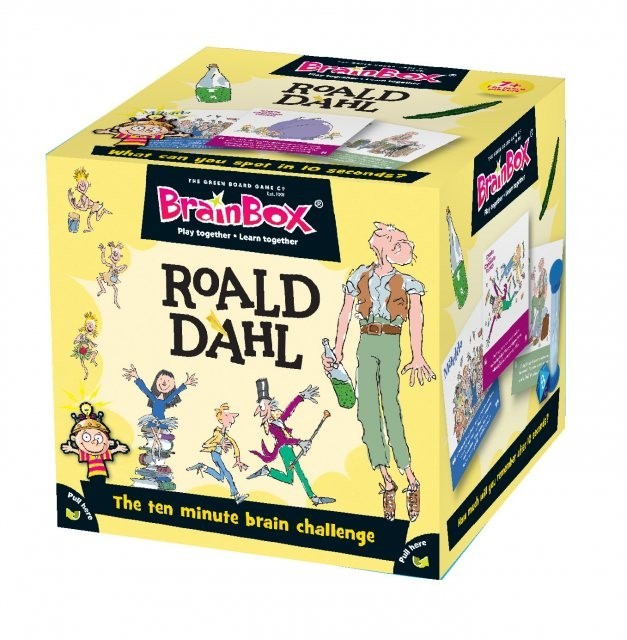 BRAINBOX ROALD DAHL NEW BRAIN CHALLENGE CARD GAME – NO USA TARIFFS