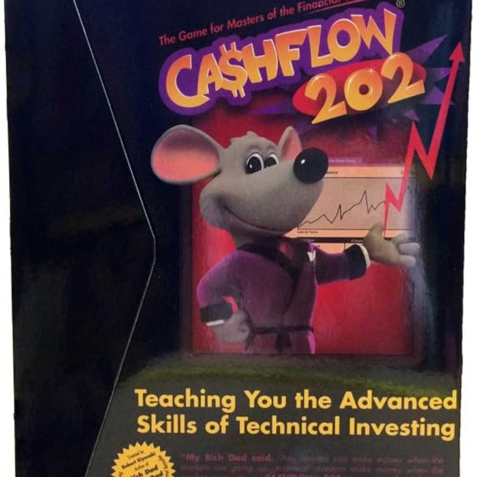 Cashflow 101 & 202 Rich Dad Board Game English Adult Kids Gift Free Ship DHL