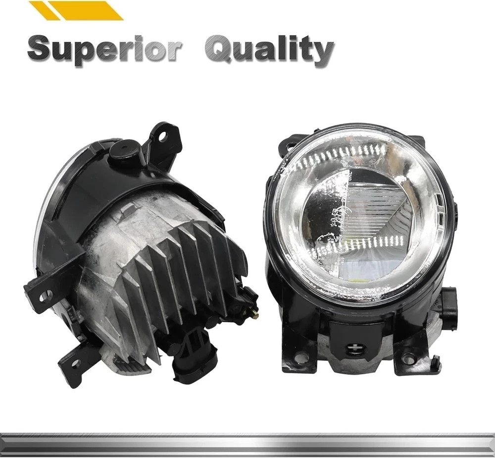 Pair Fog Lights Compatible with Q50 QX50 Q60 QX60 QX80 2014-2018 Driver & Passen