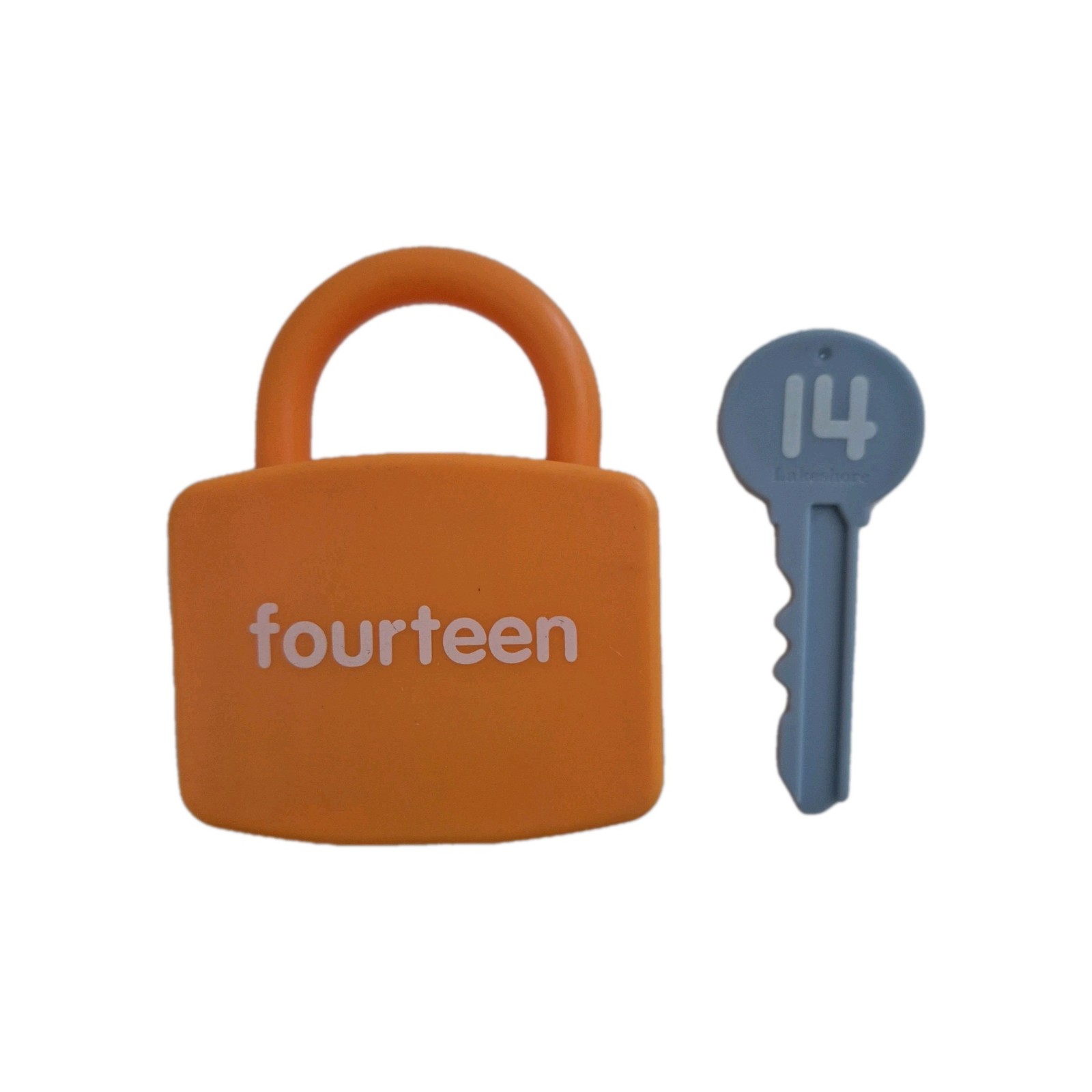 LAKESHORE EDUCATIONAL UNLOCK IT NUMBER MATCH Single LOCKS & KEYS Replacements