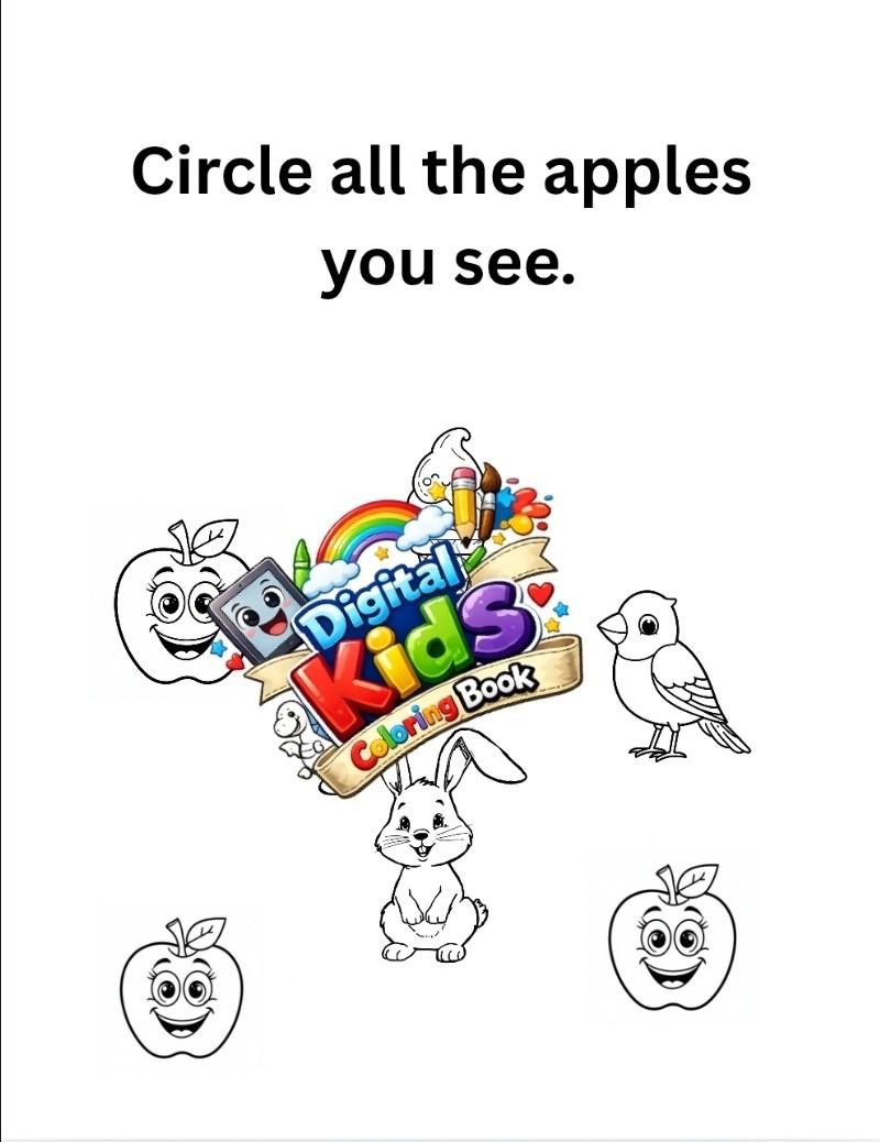 DIGITAL CONTENT- My First Vowels Worksheets Digital Printable Pages for Kids,